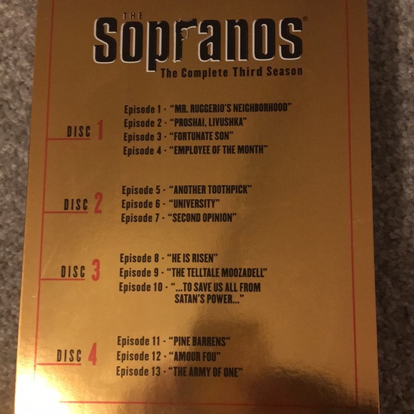 THE SOPRANOS - The Complete Third Season Box Set! - Picture 6 of 16